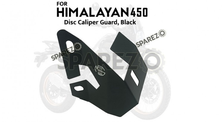 Fit For Royal Enfield New Himalayan 450 Disc Caliper Guard Black - SPAREZO